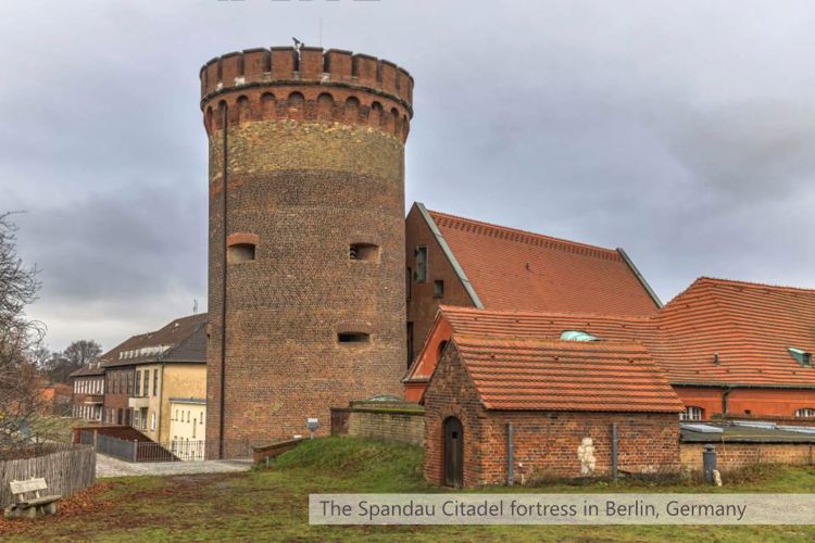 Die Spandau Citadel, 'n fort in Berlyn, Duitsland wat gebou was van 1559–94